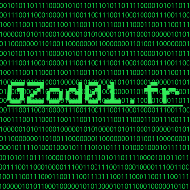 Blog de GZod01 logo